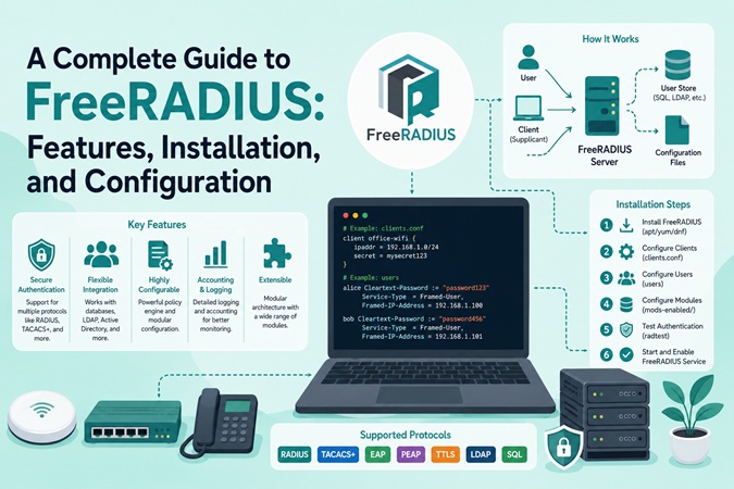 A Complete Guide to FreeRADIUS: Features, Installation, and Configuration