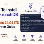 how to install cockroachdbon ubuntu 24.04
