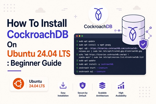 how to install cockroachdbon ubuntu 24.04