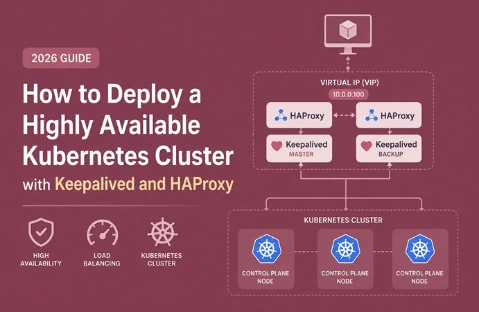 how to build a highly available Kubernetes cluster on bare metal