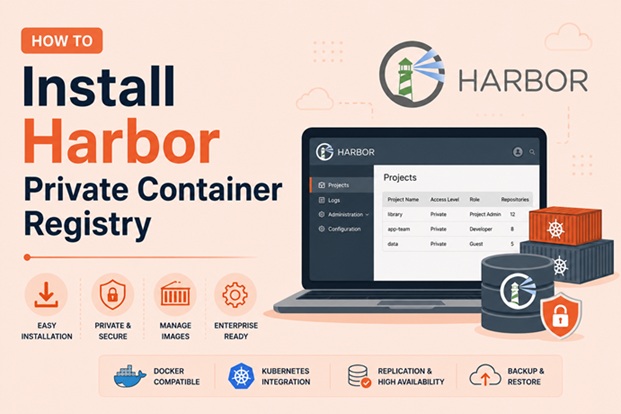 install harbor private container registry