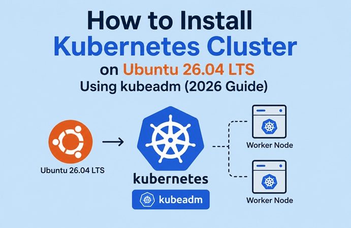 how to install kubernetes cluster on ubuntu 26.04 lts using kubeadm 2026