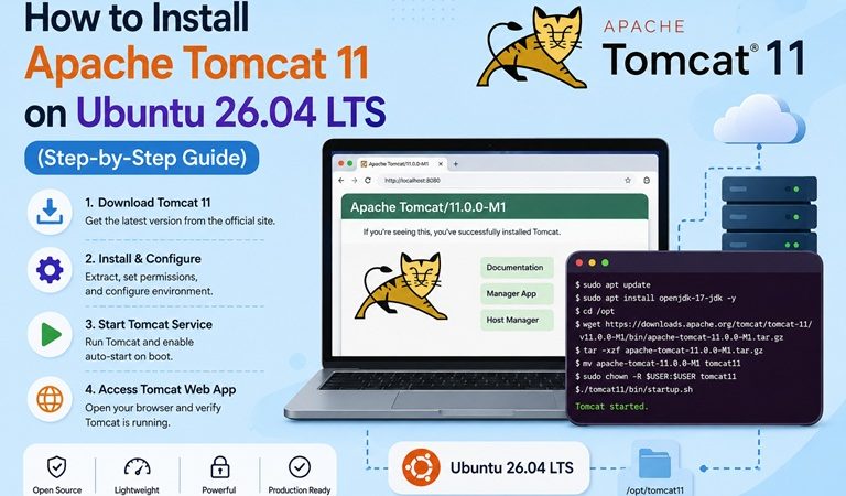 install apache tomcat ubuntu 26.04
