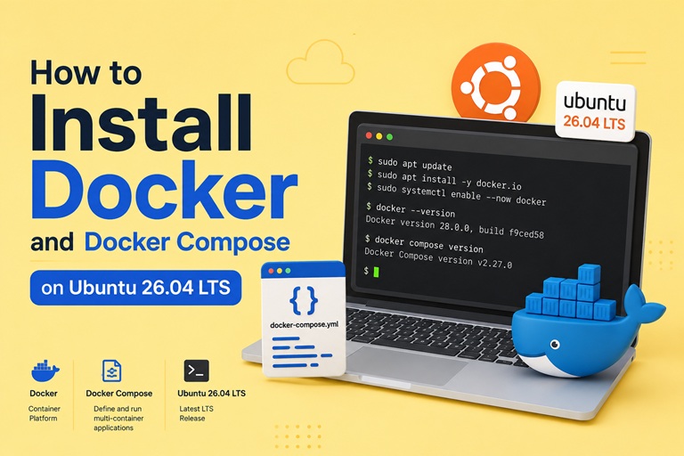 How to Install Docker and Docker Compose on Ubuntu 26.04 LTS - bckinfo.com