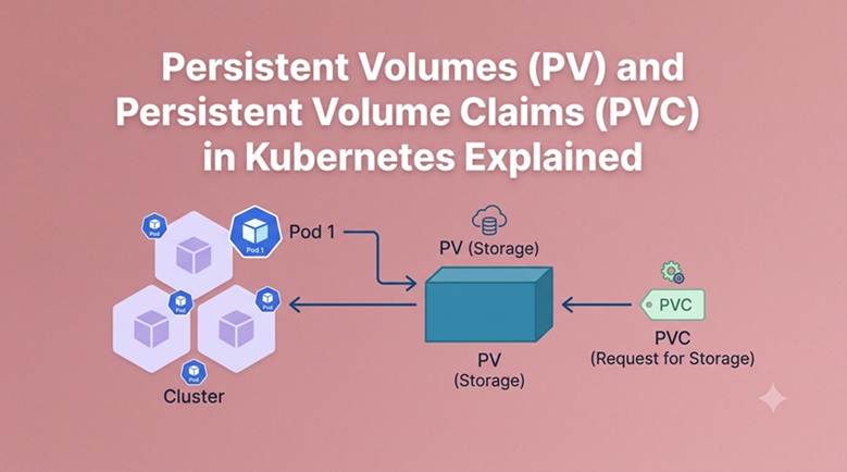 kubernetes persistent volumes pv pvc explained step by step