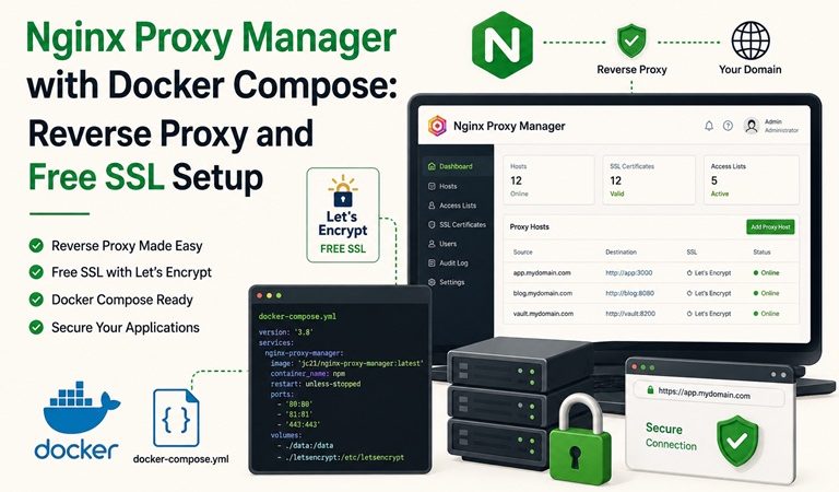 nginx proxy manager docker compose