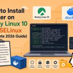 install docker rocky linux 10