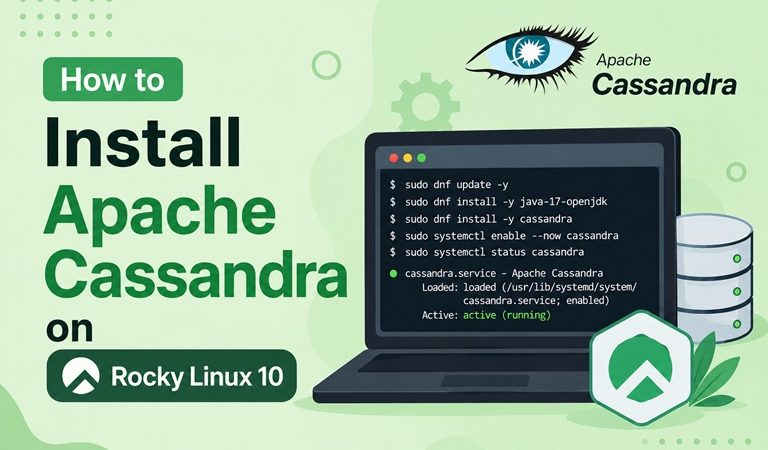 how to install Apache Cassandra on Rocky Linux 10