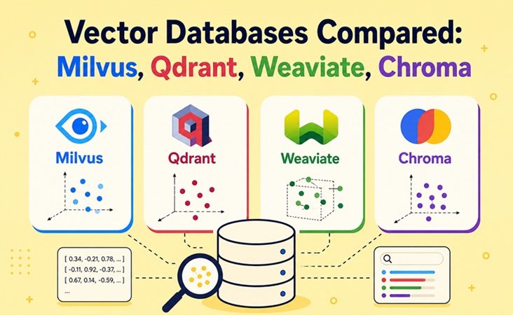 vector database langchain integration, self-hosted alternative to pinecone, hybrid search vector database, which vector database for small team